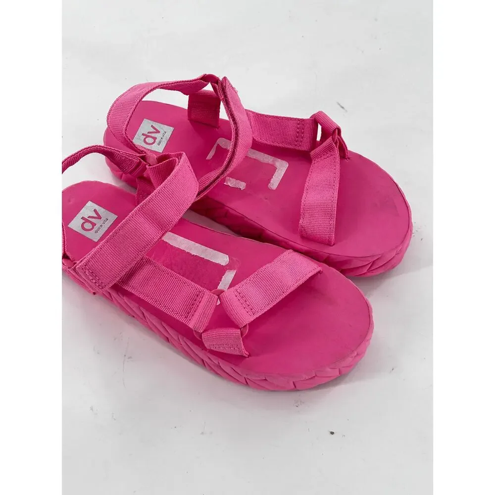 DV by Dolce Vita Girls Zaidey Sandal 4 Pink Platform Buckle Kids